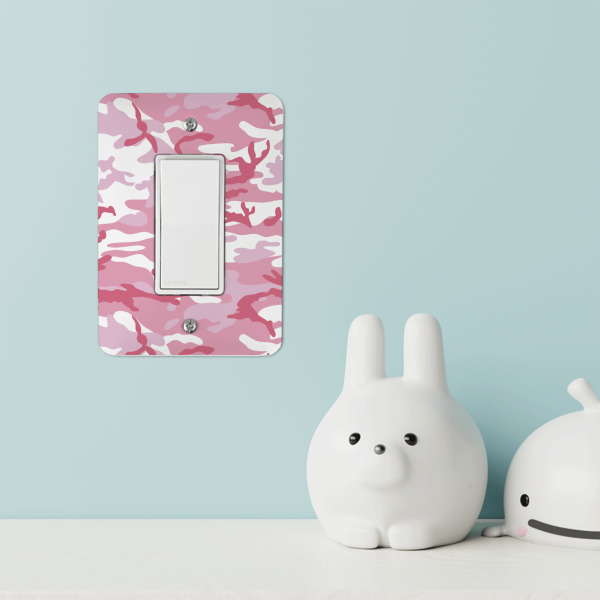 Custom Design - Rocker Light Switch Covers - Single - IN CONTEXT