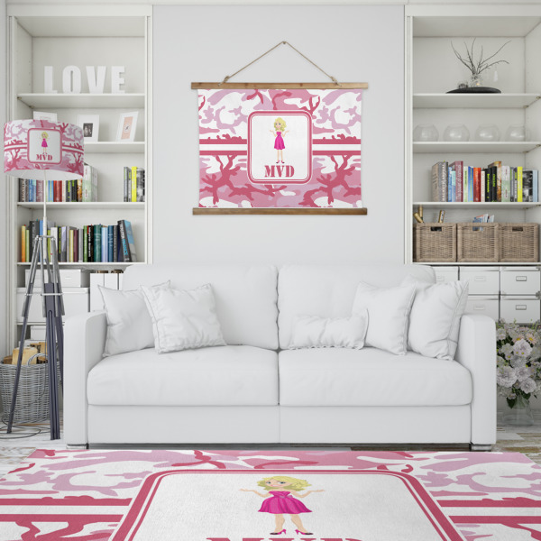 Custom Design - Wall Hanging Tapestry - Landscape - In Context