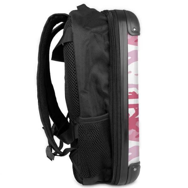 Custom Design - 13" Hard Shell Backpacks - Side View