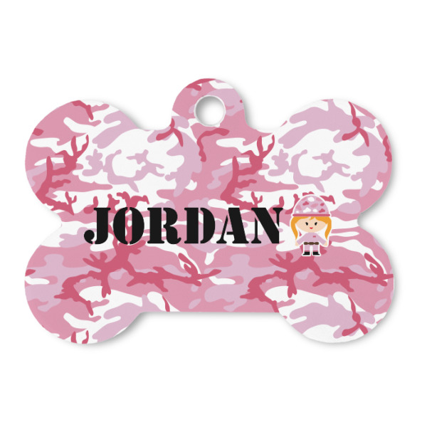 Custom Design Your Own Bone Shaped Dog ID Tag