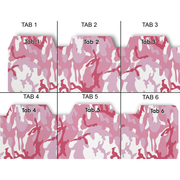 Custom Design - Page Dividers - Set of 6 - Approval
