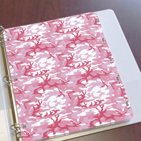 Custom Design - Page Dividers - Set of 5 - In Context