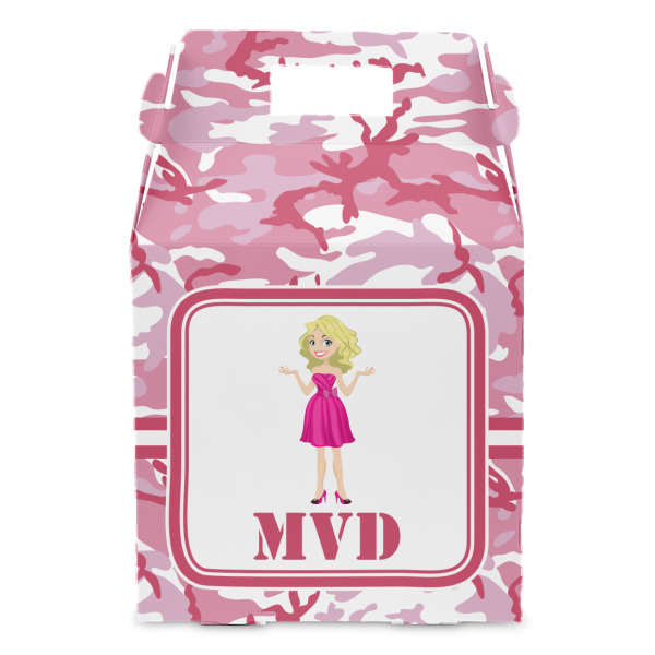 Custom Design - Gable Favor Box - Front