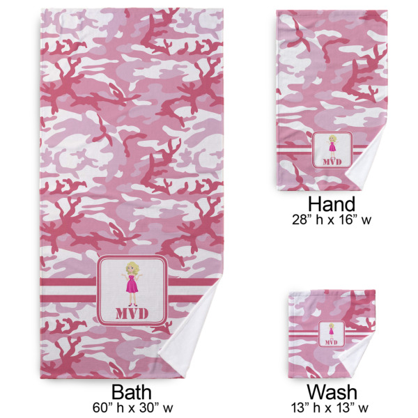 Custom Design - Bath Towel Sets - 3-piece - Approval