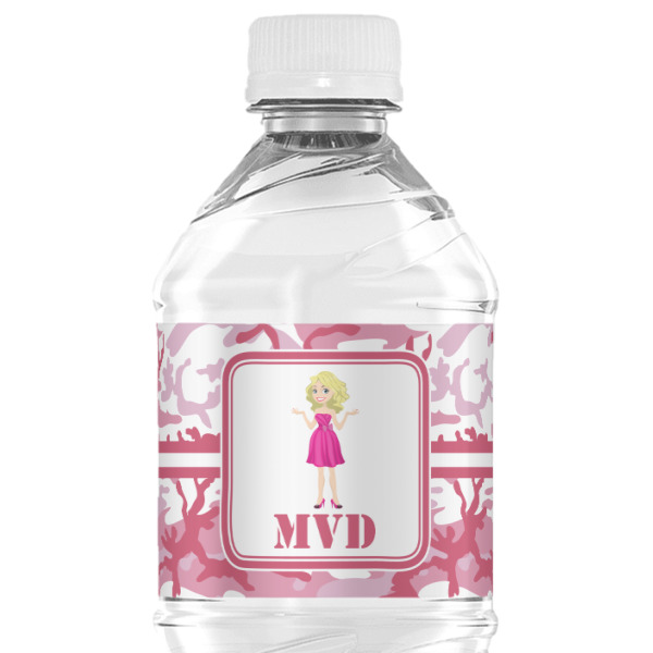 Custom Design - Water Bottle Label - Single Front