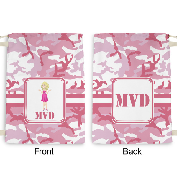 Custom Design - Large Laundry Bag - Front & Back View