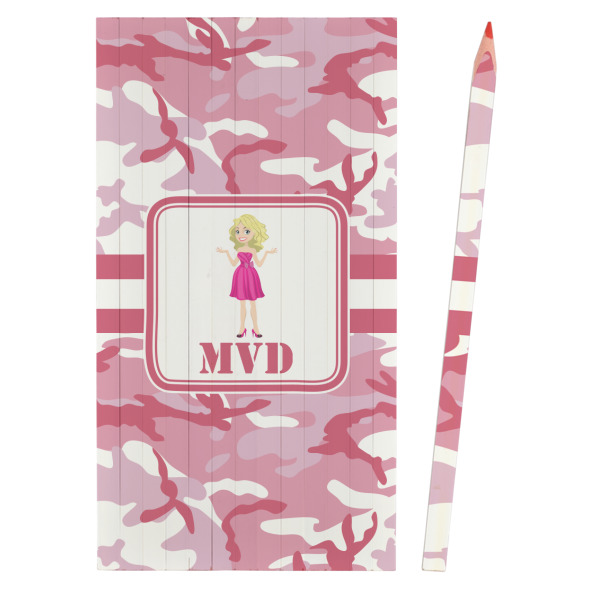 Custom Design - Colored Pencils - Front View