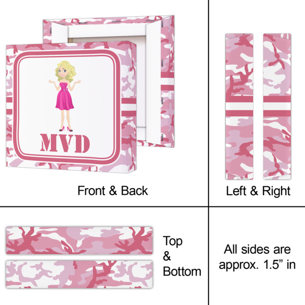 Custom Design - 8x8 - Canvas Print - Approval