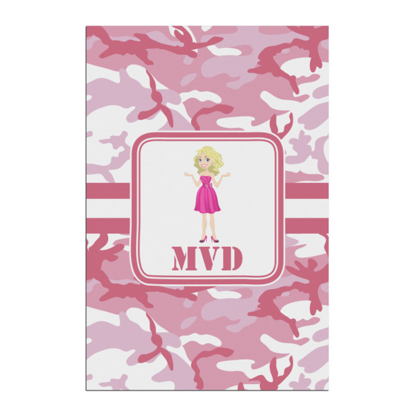 Custom Pink Camo Posters - Matte - 20x30 (Personalized)