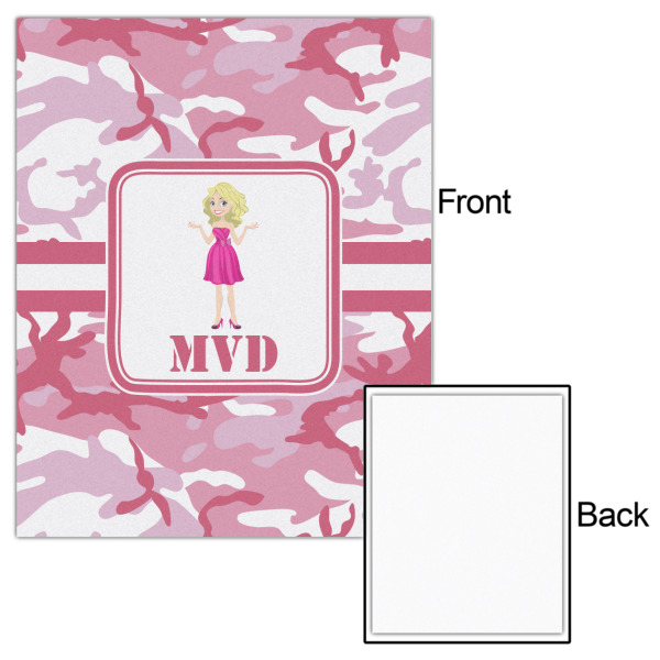 Custom Design - 16x20 - Matte Poster - Front & Back