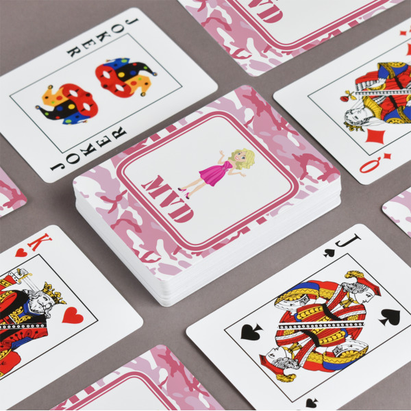 Custom Design - Playing Cards - Front & Back View