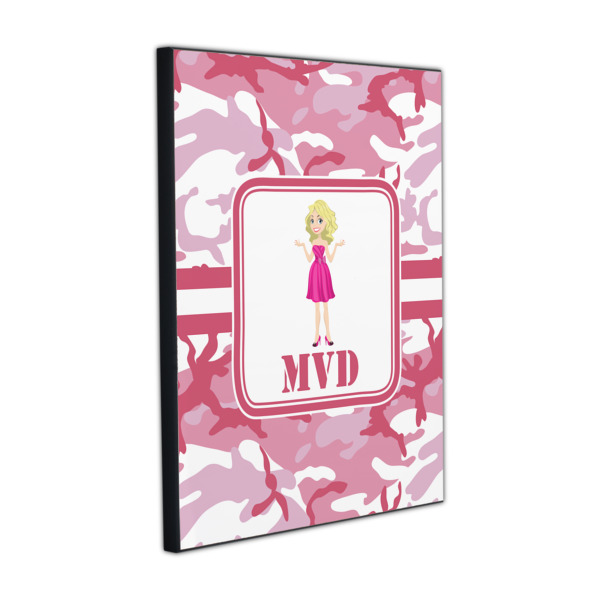 Custom Pink Camo Wood Prints (Personalized)