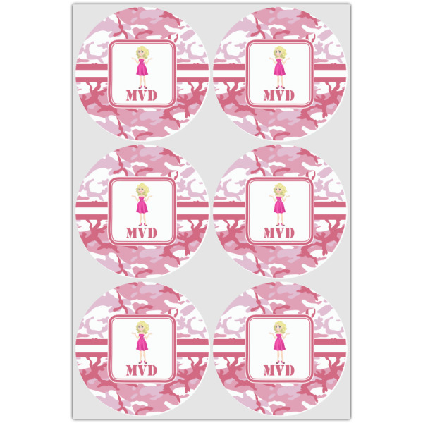 Custom Design - Icing Circle - Large - Set of 6