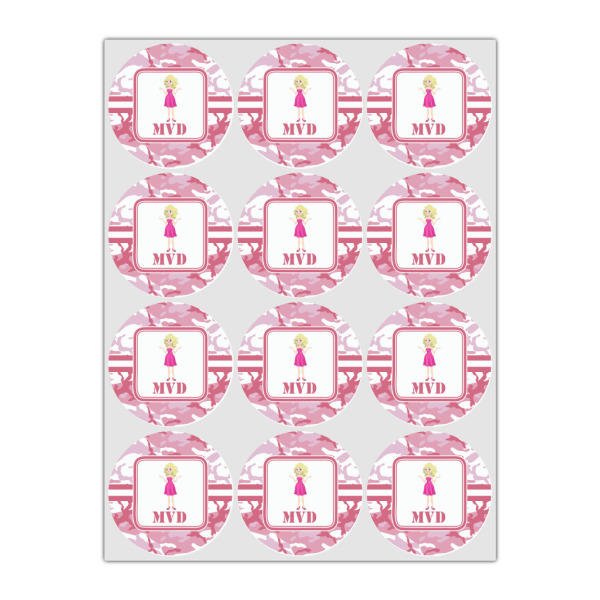 Custom Design - Icing Circle - Small - Set of 12