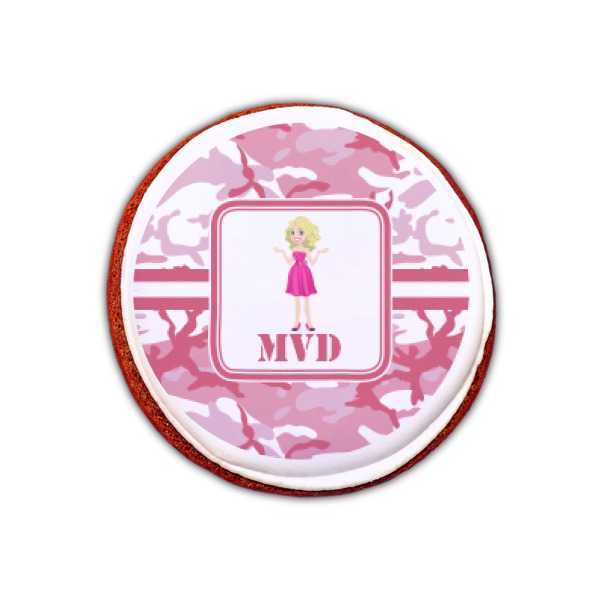 Custom Design - Printed Icing Circle - XSmall - On Cookie