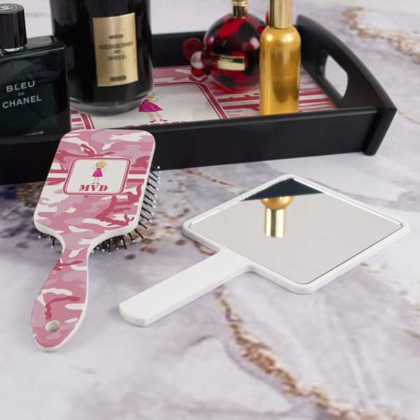 Custom Design - Hair Brush - With Hand Mirror