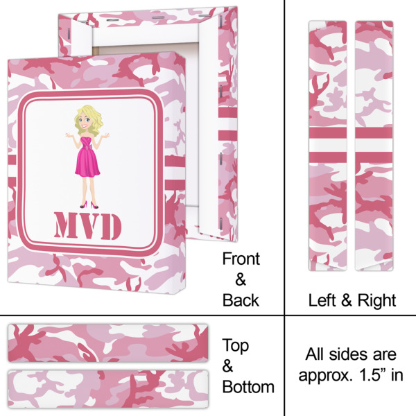 Custom Design - 8x10 - Canvas Print - Approval