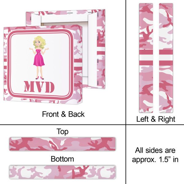 Custom Design - 12x12 - Canvas Print - Approval