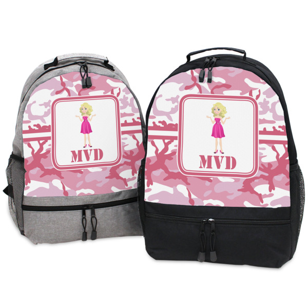 Custom Design - Large Backpacks - Both