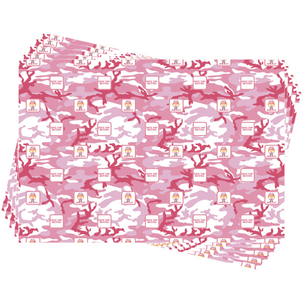 Custom Design - Wrapping Paper - Front & Back - Sheets Stack