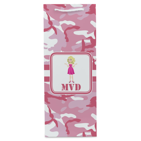 Custom Design - Wine Gift Bag - Matte - Front