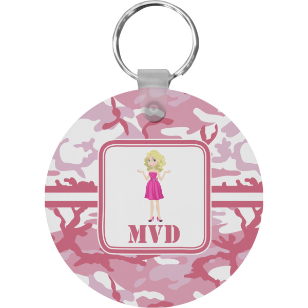 Custom Design - Round Keychain (Personalized)