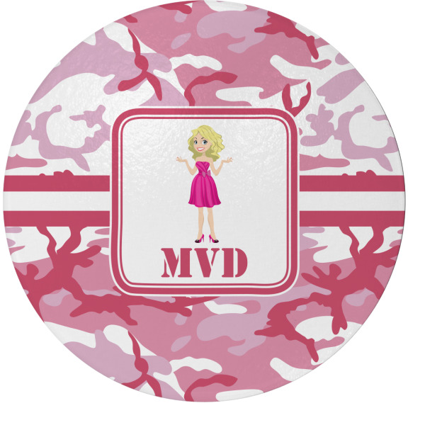 Custom Design Your Own Round Glass Cutting Board