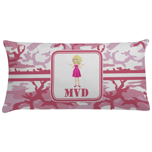 Custom Pink Camo Pillow Case (Personalized)