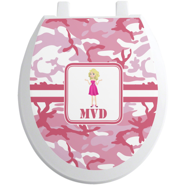 Custom Design Your Own Toilet Seat Decal