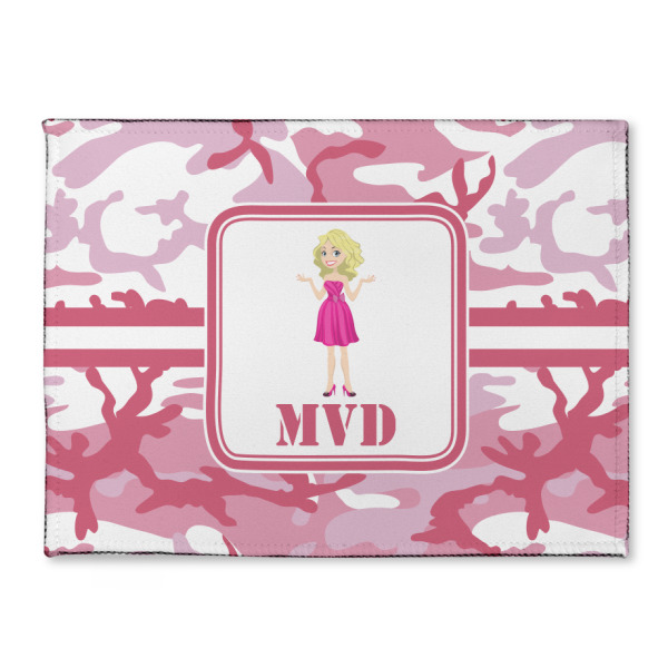Custom Pink Camo Microfiber Screen Cleaner (Personalized)