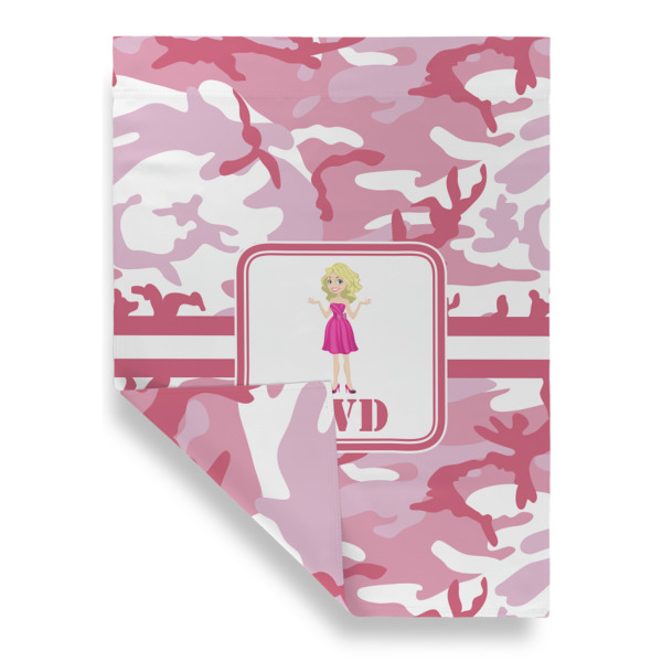 Custom Design - Garden Flags - Large - Double Sided - FRONT FOLDED