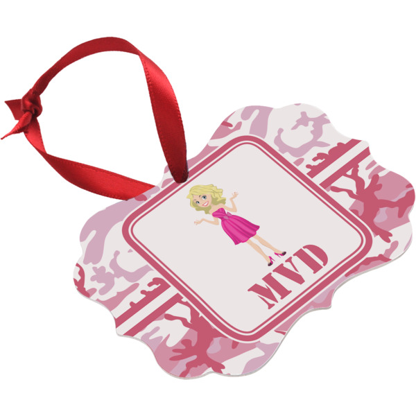 Custom Design - Christmas Ornament (Angle View)