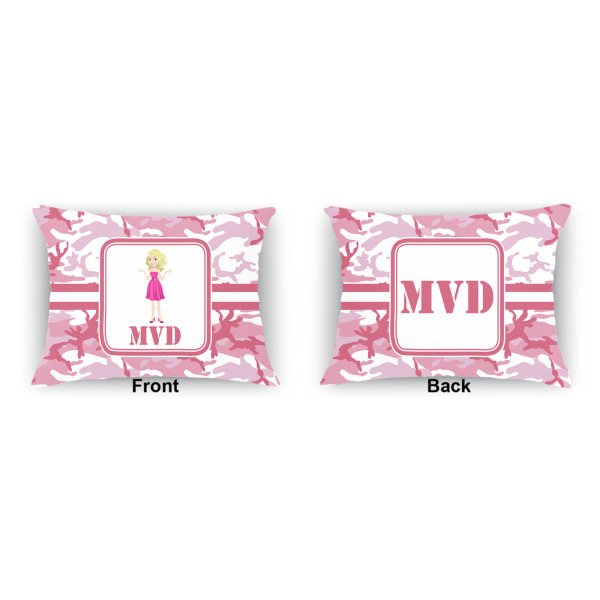 Custom Design - Outdoor Rectangular Throw Pillow (Front and Back)