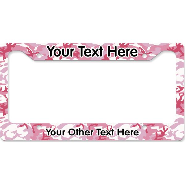 Custom Design - License Plate Frame - Style B