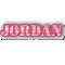 Pink Camo Name/Text Decal - Small (Personalized)