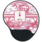 Pink Camo Mouse Pad with Wrist Support