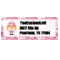 Pink Camo Return Address Labels (Personalized)