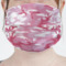 Pink Camo Face Mask Cover