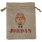 Pink Camo Burlap Gift Bag (Personalized)
