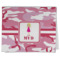 Pink Camo Kitchen Towel - Poly Cotton w/ Name or Text