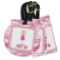 Pink Camo Plastic Luggage Tag (Personalized)