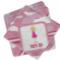 Pink Camo Cloth Cocktail Napkins - Set of 4 w/ Name or Text