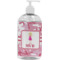 Pink Camo Plastic Soap / Lotion Dispenser (16 oz - Large - White) (Personalized)