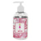 Pink Camo Plastic Soap / Lotion Dispenser (8 oz - Small - White) (Personalized)