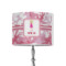 Pink Camo 8" Drum Lamp Shade - Fabric (Personalized)