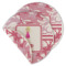 Pink Camo Round Linen Placemat - Double Sided (Personalized)