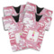 Pink Camo Jersey Bottle Cooler - Set of 4 (Personalized)