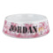 Pink Camo Plastic Dog Bowl - Large (Personalized)