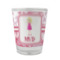 Pink Camo Glass Shot Glass - 1.5 oz - Single (Personalized)
