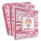Pink Camo 3 Ring Binder - Full Wrap (Personalized)